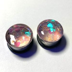 Pretty & unique  ear plugs, Multiple sizes 0g - 1"