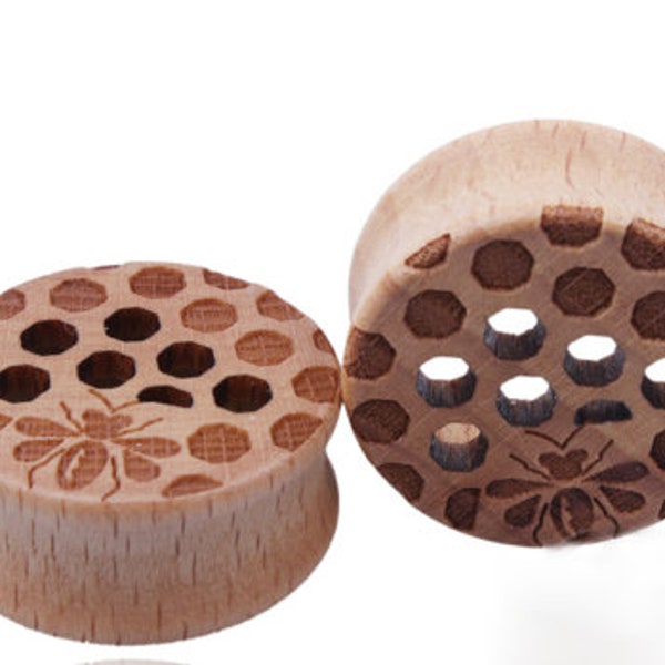 Wood Ear Gauges Etsy