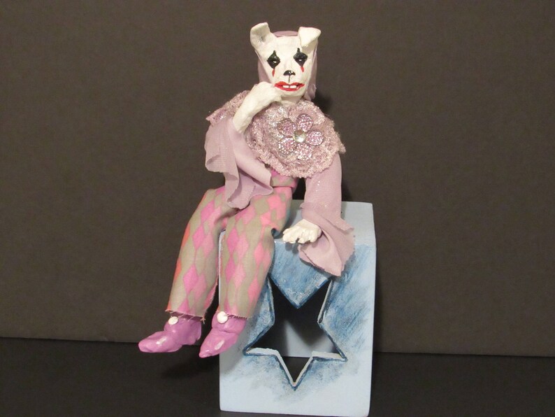 OOAK Art Doll Polymer Clay Doll Handmade Art Doll by Sherry Harrison Harla