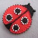 beautifulwi reviewed Felt ladybird ornament valentines day Felt ladybug keychain ladybird wool accessories gift for her key holder animals party home decor bird
