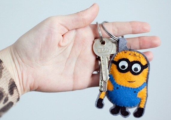 felt keychain
