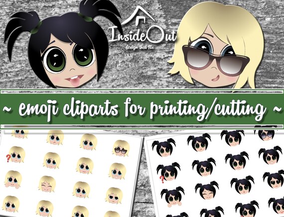 emoji face printable sticker