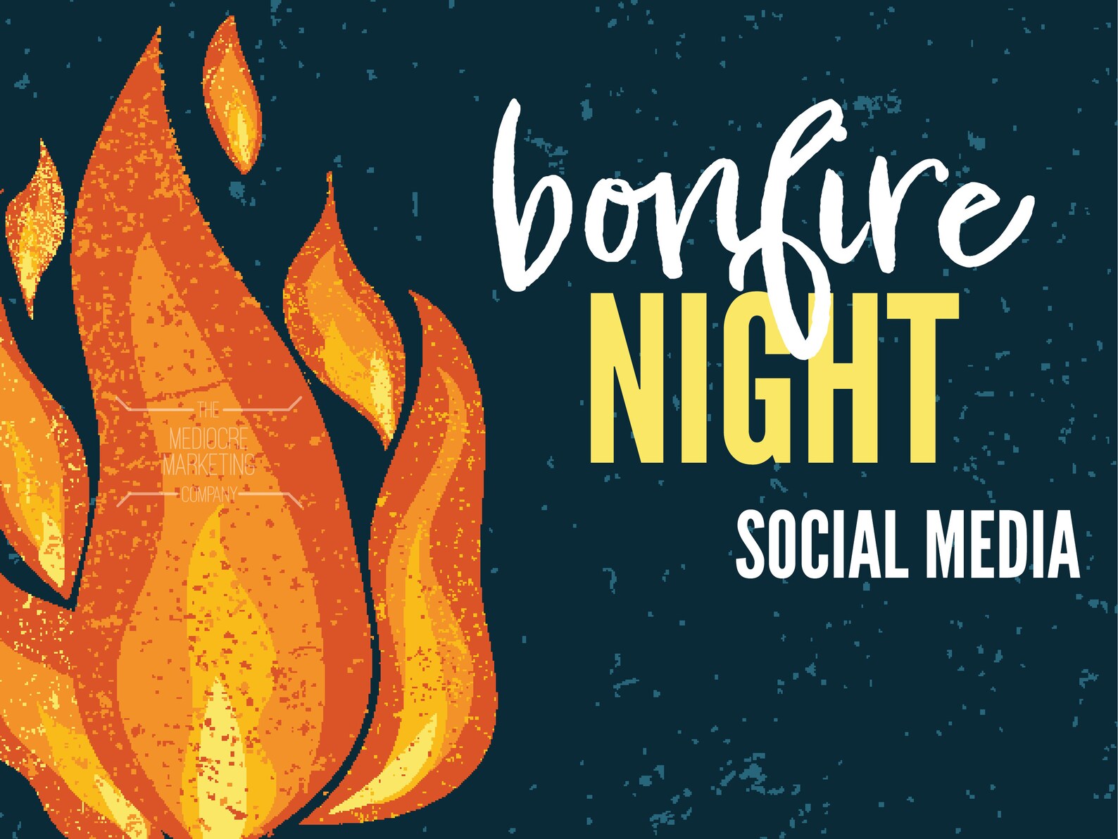 Bonfire Night Social Media Artwork | PTO | PTA | School Event ...