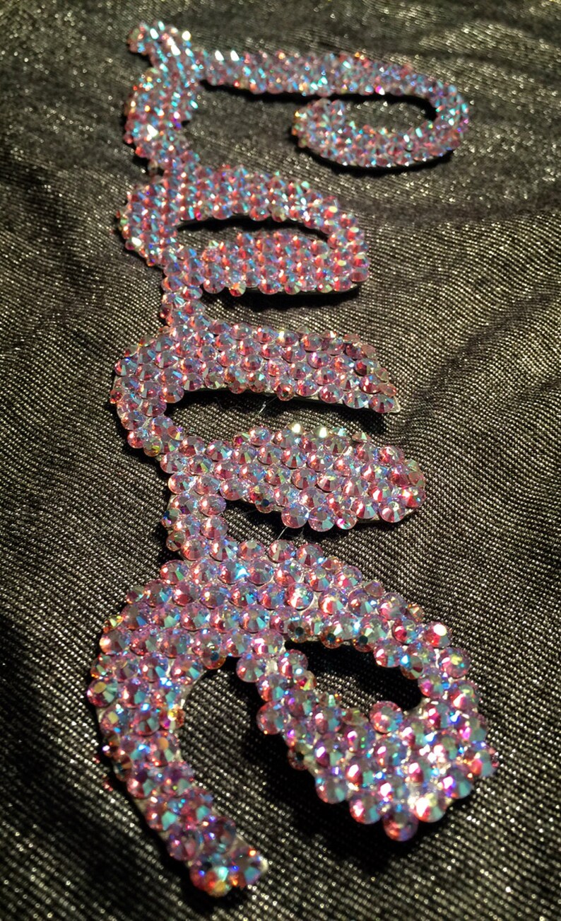 Blinged Out Love Inspirational Magnet