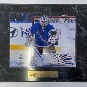 ADAM FOX NEW YORK RANGERS NAMEPLATE FOR YOUR AUTOGRAPHED Signed HOCKEY  JERSEY