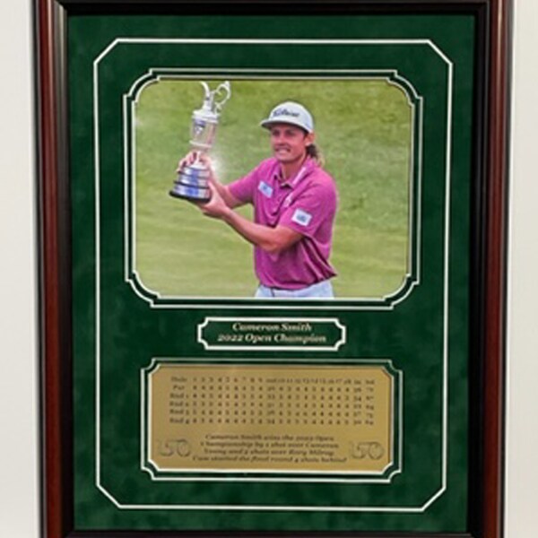 Golf Scorecard Frames Etsy
