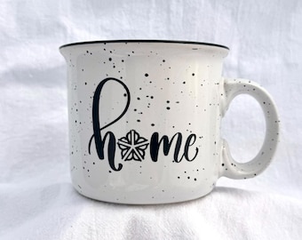 Rochester NY Mug, Speckled Camp Mug, Home Decor Gift