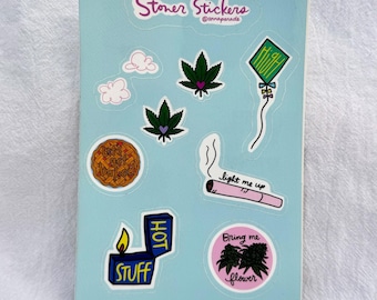 Sticker sheet! stoner sticker sheet