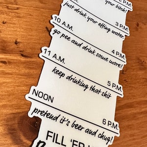 Snarky Flaschenpost Sticker
