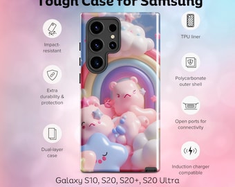 Sweet Baby Girl Tough case for Samsung® durable phone case, baby themed phone case, Samsung Galaxy, Samsung Plus, Samsung Ultra, Samsung S24