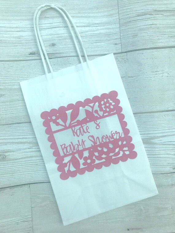 personalised baby shower bags
