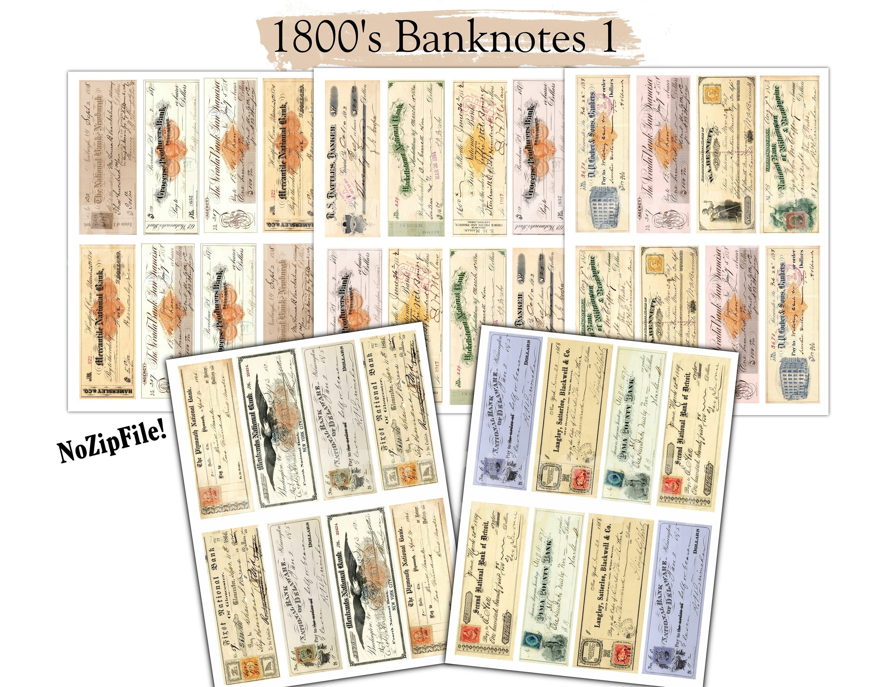 Banknotes - Etsy 日本