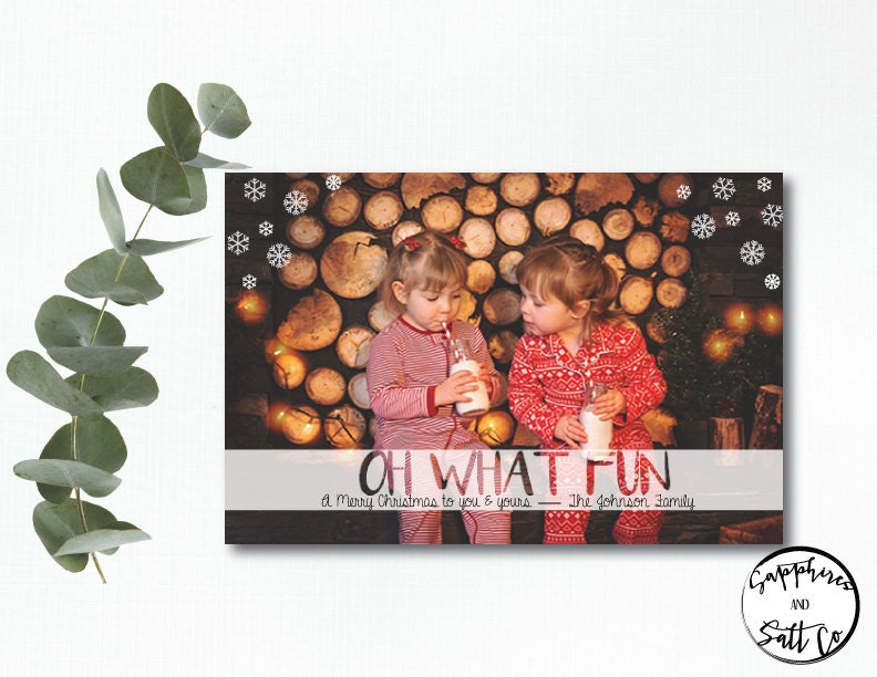 Christmas Card Printable Christmas Card Photo Card | Etsy