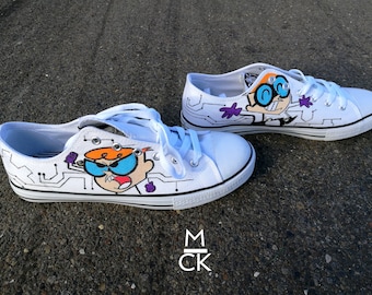 Custom Handpainted Converse All Star Low