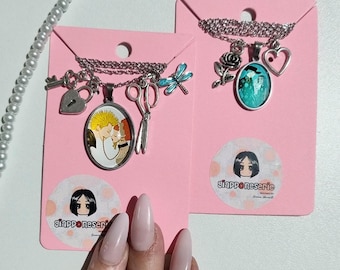 Manga Necklace With Pendant Dedicated to Paradise Kiss With Yukari