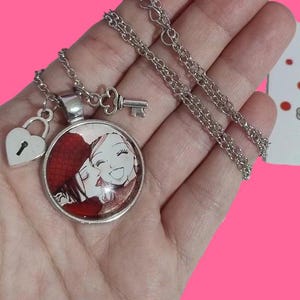 Collana con ciondolo ispirato all'anime Nana, Hachi e Nana Osaki, regalo fan di Ai Yazawa, accessori manga Nana, gioielli cartoni animati