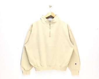 champion cream jumper