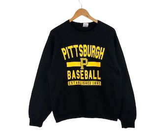 Bluza Vintage Pittsburgh / Baseball Pittsburgh / Sweter Sweter z okrągłym dekoltem / Mały rozmiar