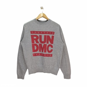 Rare Vintage Run DMC Jumper / Run DMC Sweatshirt / Sportswear / Activewear / Lifestyle / Nightwear Dmc Medium size
