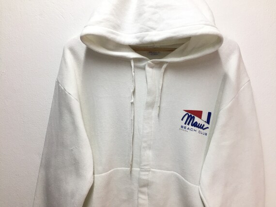 Rare Vintage Maui Beach Hooded / Crazy Shirt / Ha… - image 3