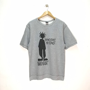 Seltener Stussy / Vintage Stussy Rasta / Colaboration Reggea Stussy / Pullover / Bob Marley / Weiße Farbe Sweatshirt / Large Size