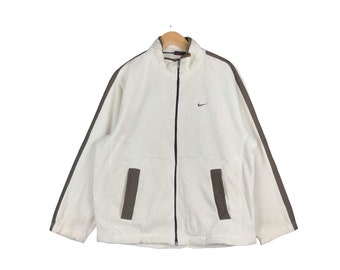 Rare Vintage Nike fleece sweater / 90s / Rare Design / Nike sweatshirt / nike Large Size