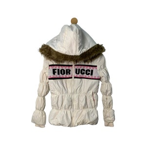 Rare Vintage Fiorucci Jacket Hoodies / Jumper Pullover Crewneck / Italy Brand / retro 90s oldschool XXS Size