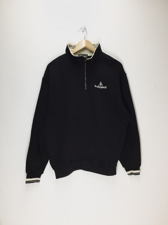 Rare Vintage Le Coq Sportif Sweatshirt / Embroidered Logo / - Etsy