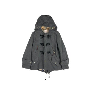 Rare Vintase Issey Miyake Jackey Designer Ne Net wool woolen / Pleats Please / Issey Skyline / Hai Sporting / issey skyline small size