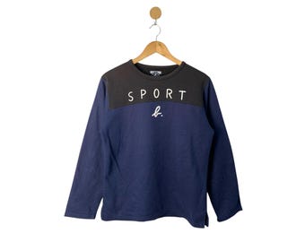 Vintage 90s Vintage Agnes B T Shirt Long Sleeve Spell Out - Etsy UK