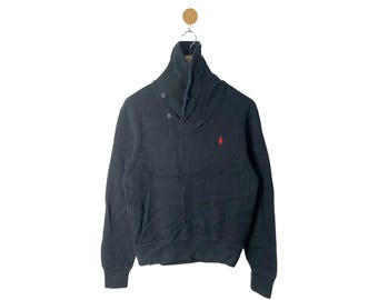 Rare Vintage Polo Ralph Lauren Hoodies Sweatshirt / Embroidery