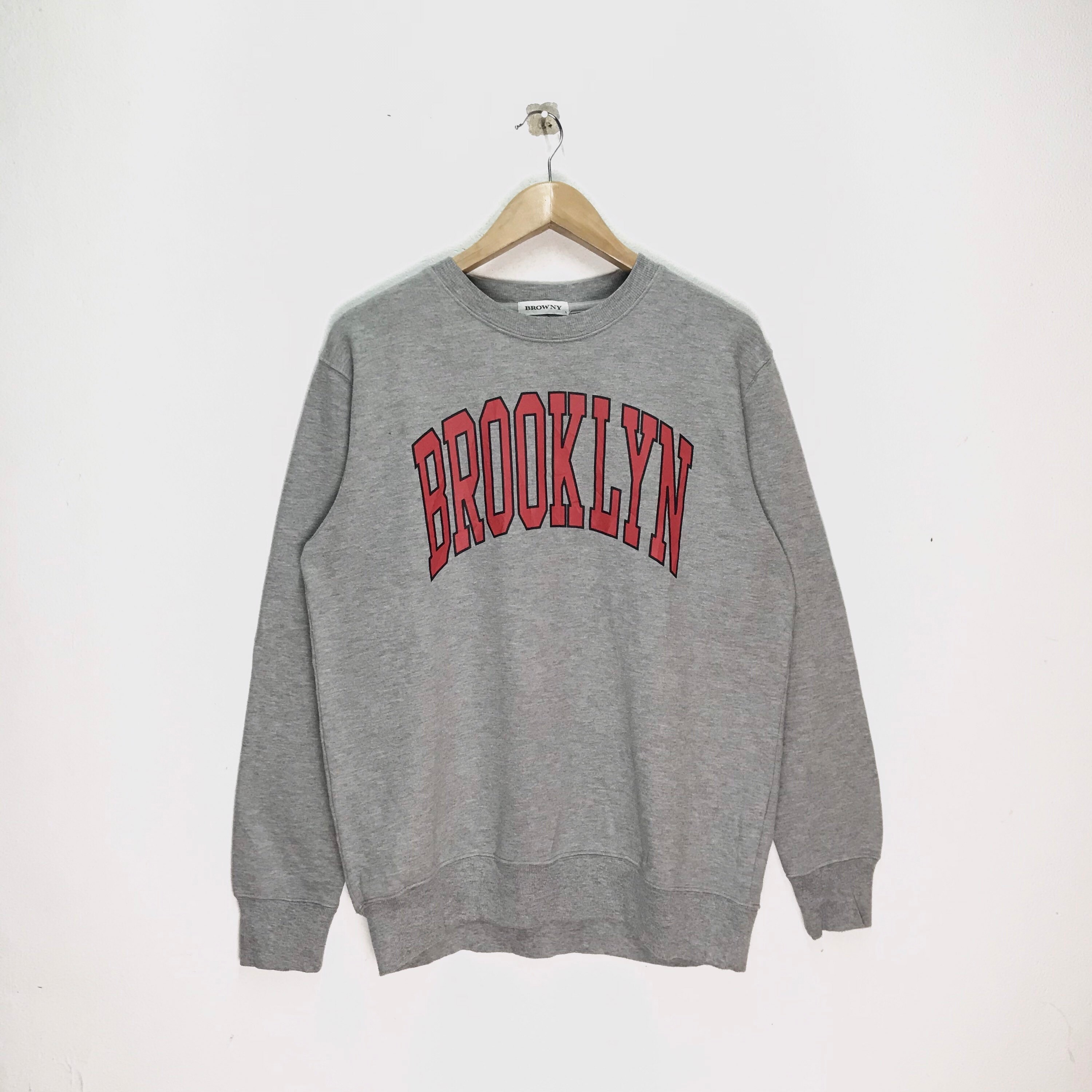 Rare Vintage Brooklyn Sweatshirt / University Brooklyn Jumper - Etsy