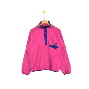 Vintage Patagonia Fleece Sweater / Medium / Half Zipper up / patagonia medium size