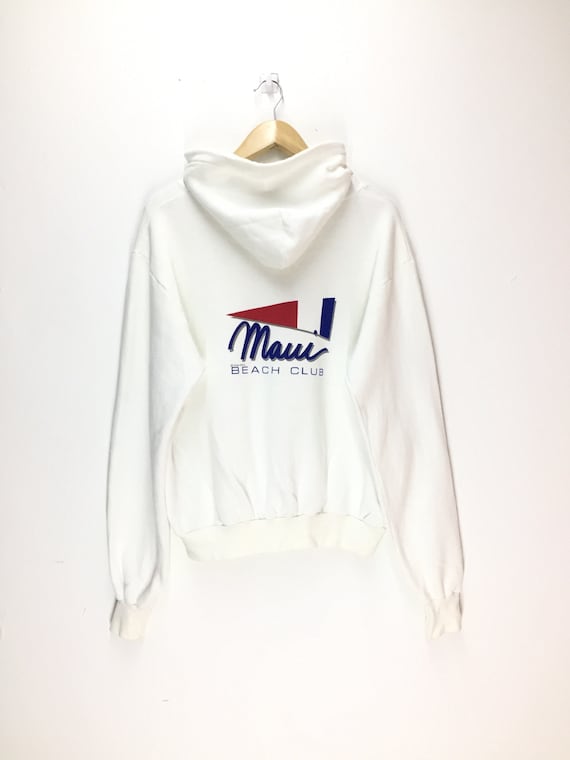 Rare Vintage Maui Beach Hooded / Crazy Shirt / Ha… - image 1