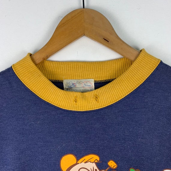 Rare Vintage Popeye Sweatshirt / Cartoon Vintage … - image 4