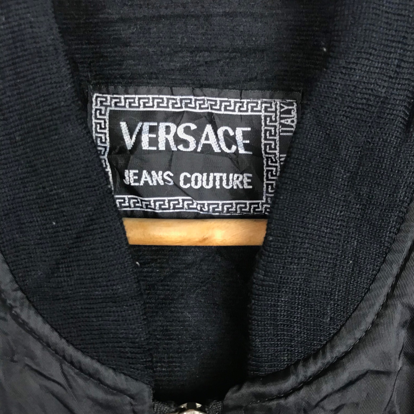 versace logo jacket