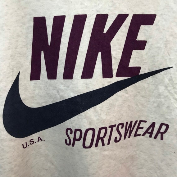 Rare Vintage Nike Sweatshirt / 90s / Rare Design / Large - Etsy Israel