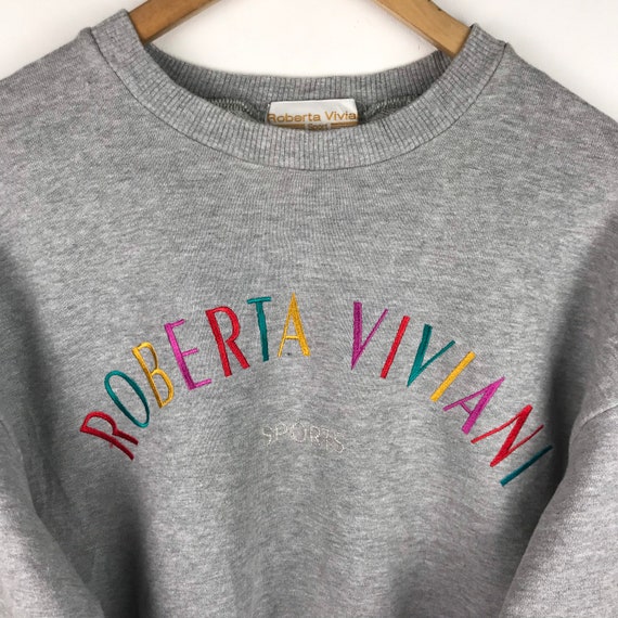 Rare Vintage Roberta Viviani Sweatshirt / Jumper … - image 3