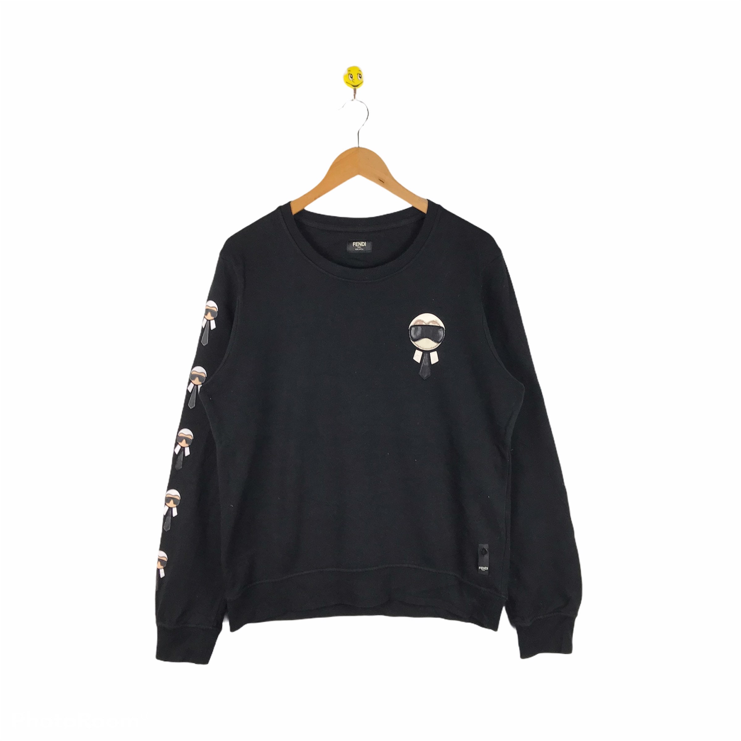 Rare Fendi Sweatshirt / Fendi Karl Lover / Karl Lagerfeld