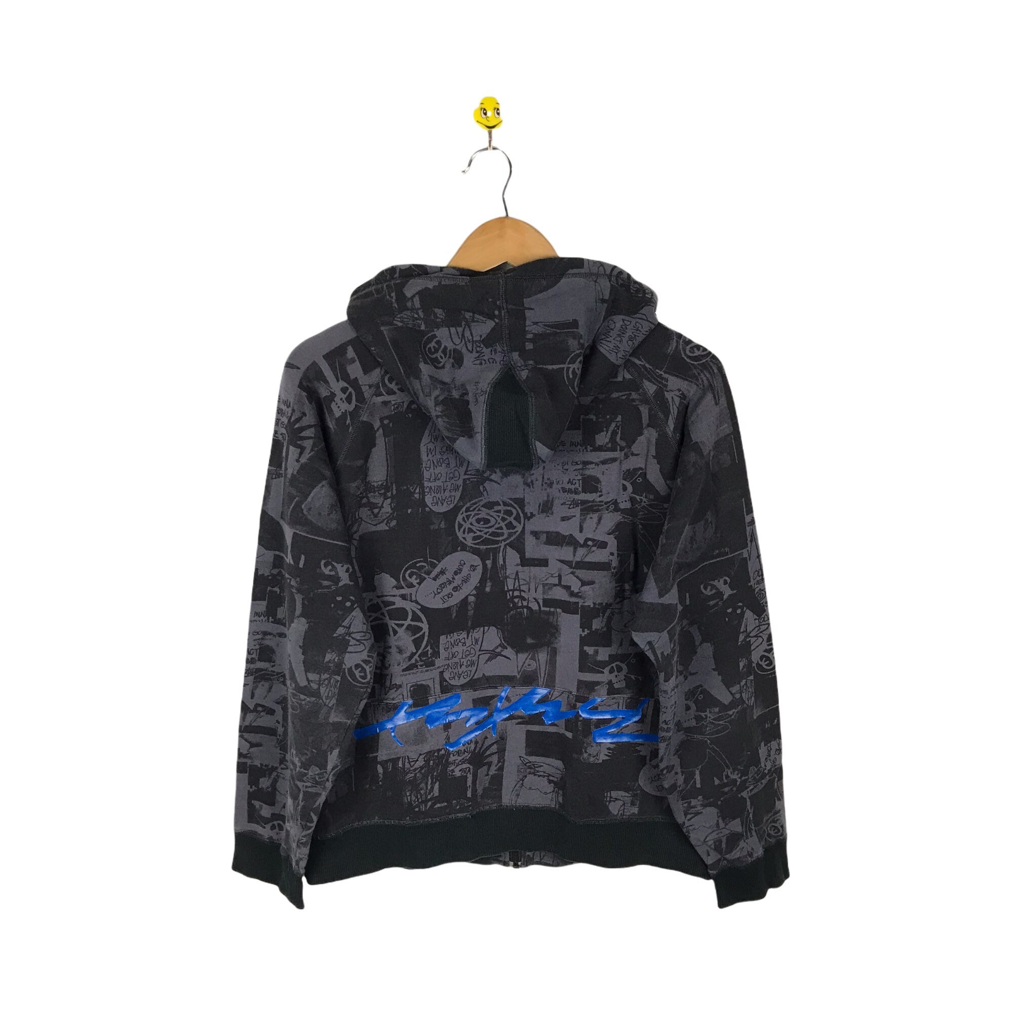 90s〜00s old stussy zip up sweat Vintage Stussy Zip Hoody Large | Double Double Vintage