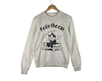 Rare Felix Sweatshirt Cartoon / Animated / Felix small Size
