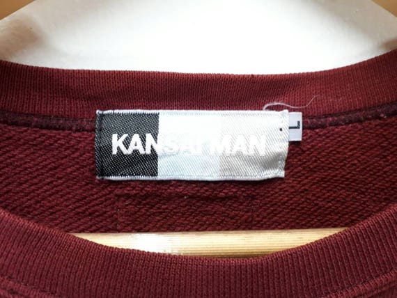 Rare Kansai Yamamoto Sweatshirt Spellout Big Logo… - image 4