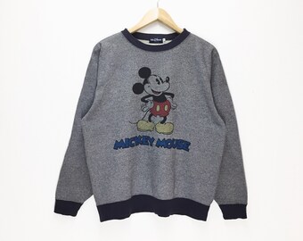 Rare Vintage Mickey Jumper / Mickey Sweatshirt / 90s Cartoon / Animated / Disney