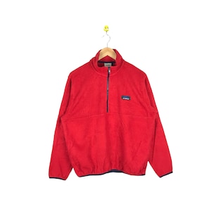 Vintage Patagonia Fleece Half Zip Sweater / Medium / Half Zipper up / patagonia large size