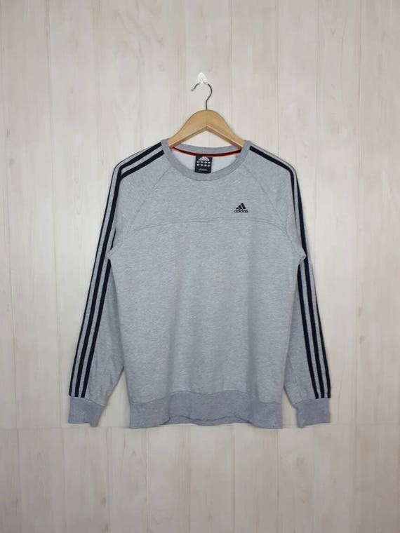 adidas striped jumper