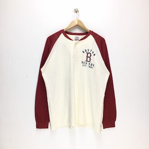 Vintage 90s Red Sox Sweatshirt Baseball Boston New York Yankees MLB Sweatshirt Red Sweatshirt Medium Size
