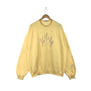 Pulôver raro vintage Arizona State moletom Crewneck/retro 90s Crewneck 80s/Universidade do Arizona tamanho grande