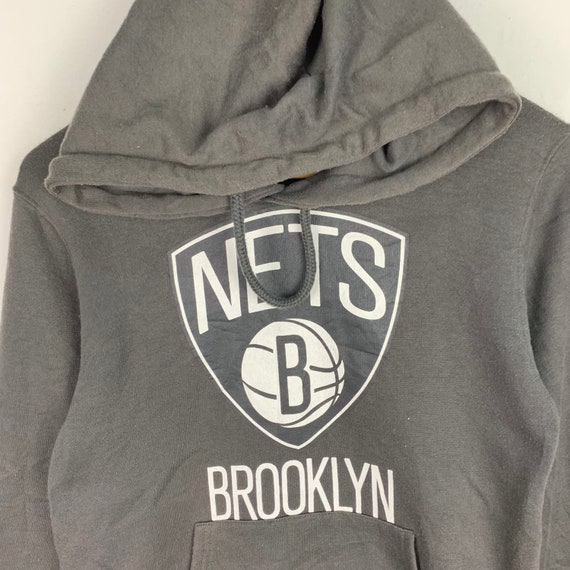 Rare Vintage Brooklyn Nets Hoodies Sweatshirt Cropped Crop Top Basketball Team Hoodies Etsy UK