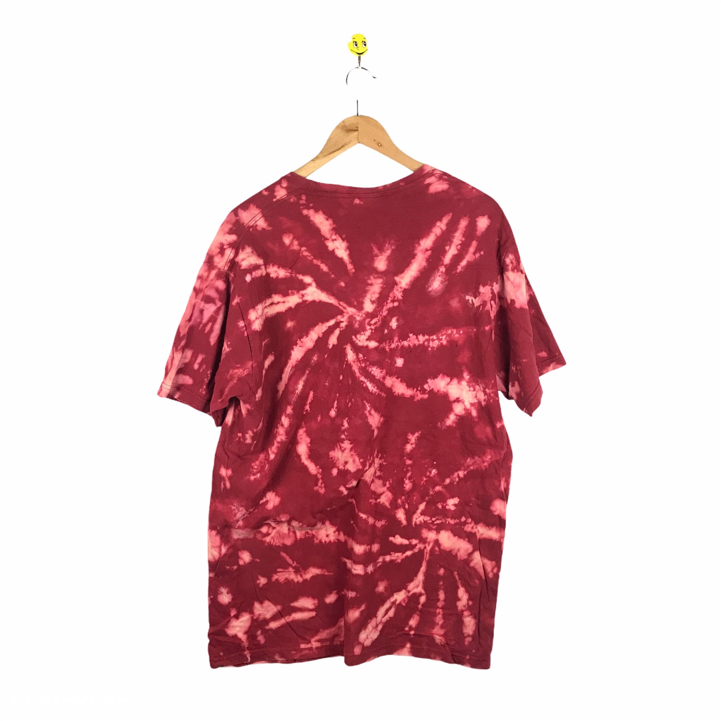 Rare Tie Dye Shirt / Maroon Colour / Spinner Logo / Acid Wash - Etsy UK