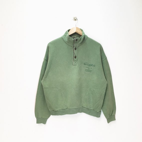 green ellesse jumper